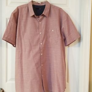 Men's Short Sleeved Dress Shirt